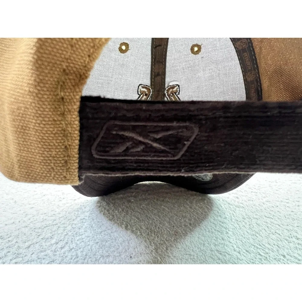 Indianapolis Colts Hat Cap Strap Back One Size NFL Football Corduroy Reebok